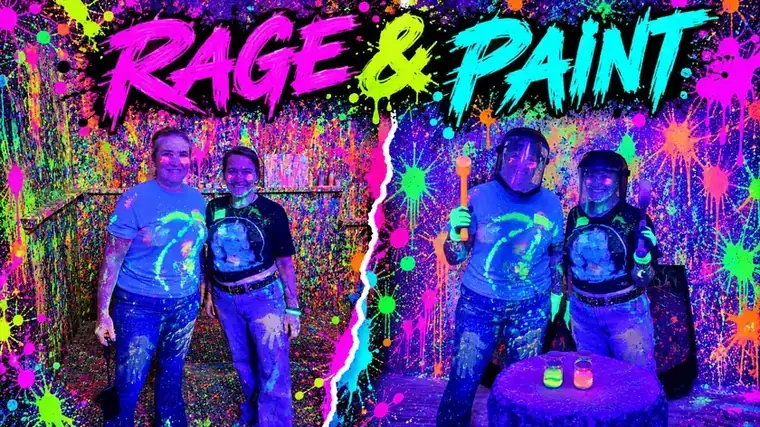 Rage & Paint at Smash N Dash Rage Room