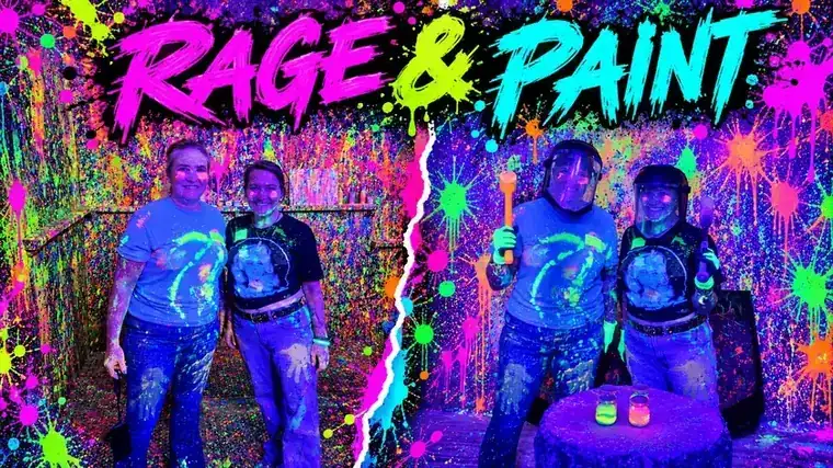 Rage & Paint at Smash N Dash Rage Room