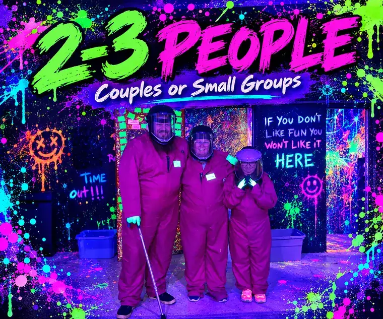 2 to 3 People - Couples or Small Groups